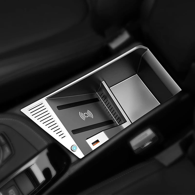 for bmw x1 f48 x2 f39 modified accessories mobile phone 15w wireless fast charger central control cigarette lighter installation free global shipping