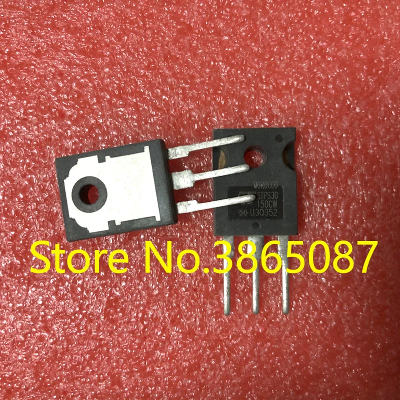 STPS30150CW STPS30150 30150CW TO-247 мощный выпрямительный диод SCHOTTKY 10 шт./лот оригинальный новый