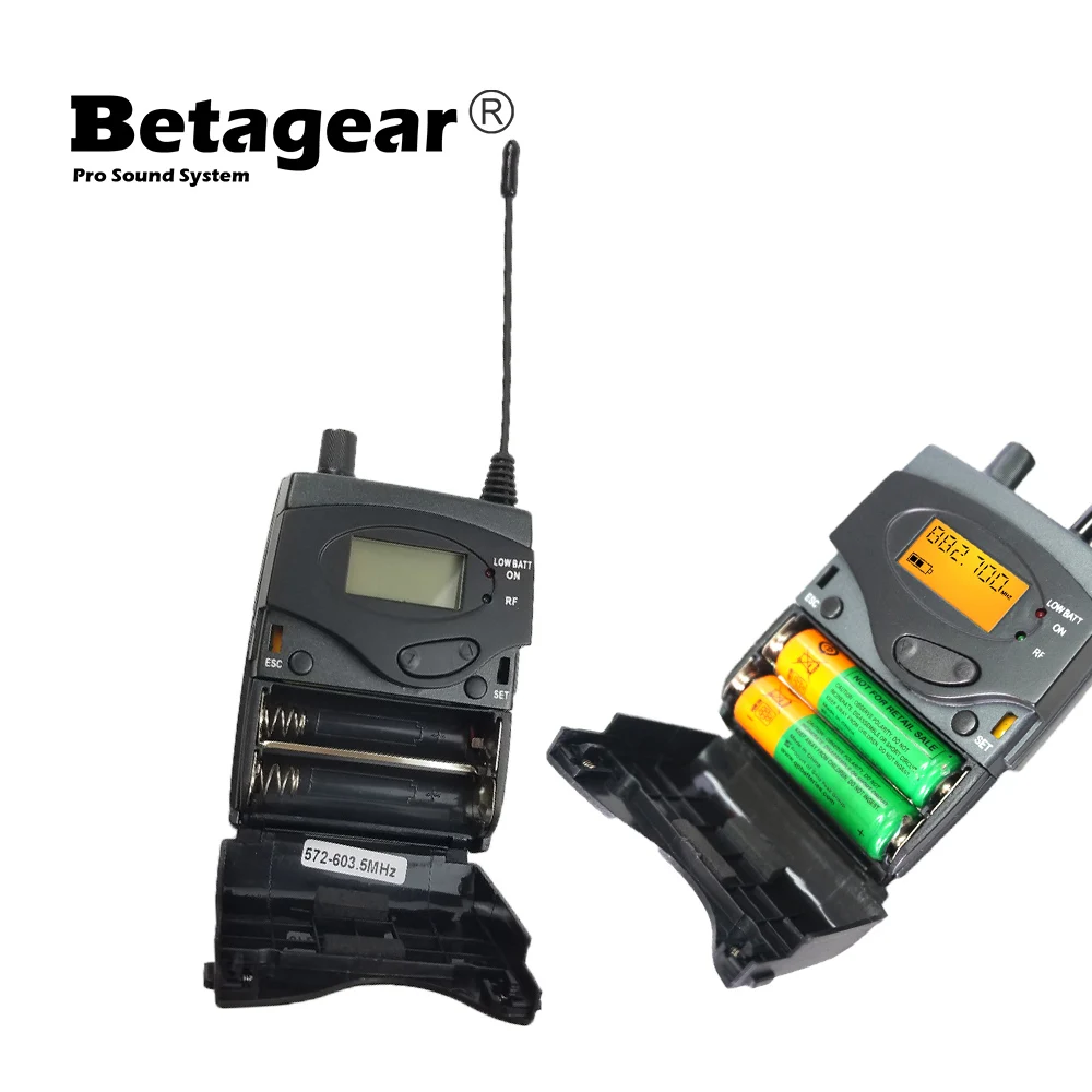 Betagear SR2050 1 шт. приемник монитор Bodypack с наушниками для монитора-вкладыша
