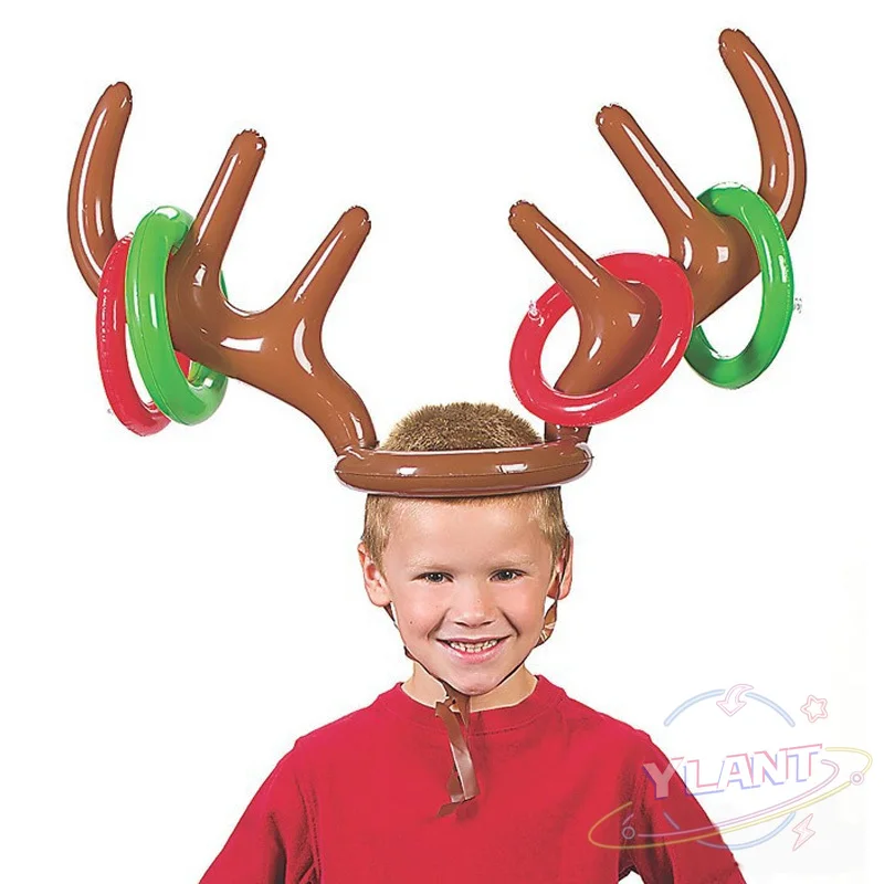 

Рождественская игра, надувной Санта, забавный олень, олень, фотобросок, рождественский подарок для детей, новый год, Рождество, надувные игр...