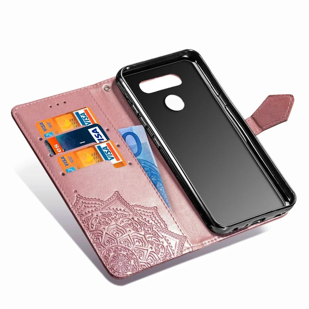 Роскошный чехол-книжка из искусственной кожи для LG LV3 LV5 LV7 K11 K30 K40 K50 Q60 LG Stylo 4 Stylo 5 Q Stylo