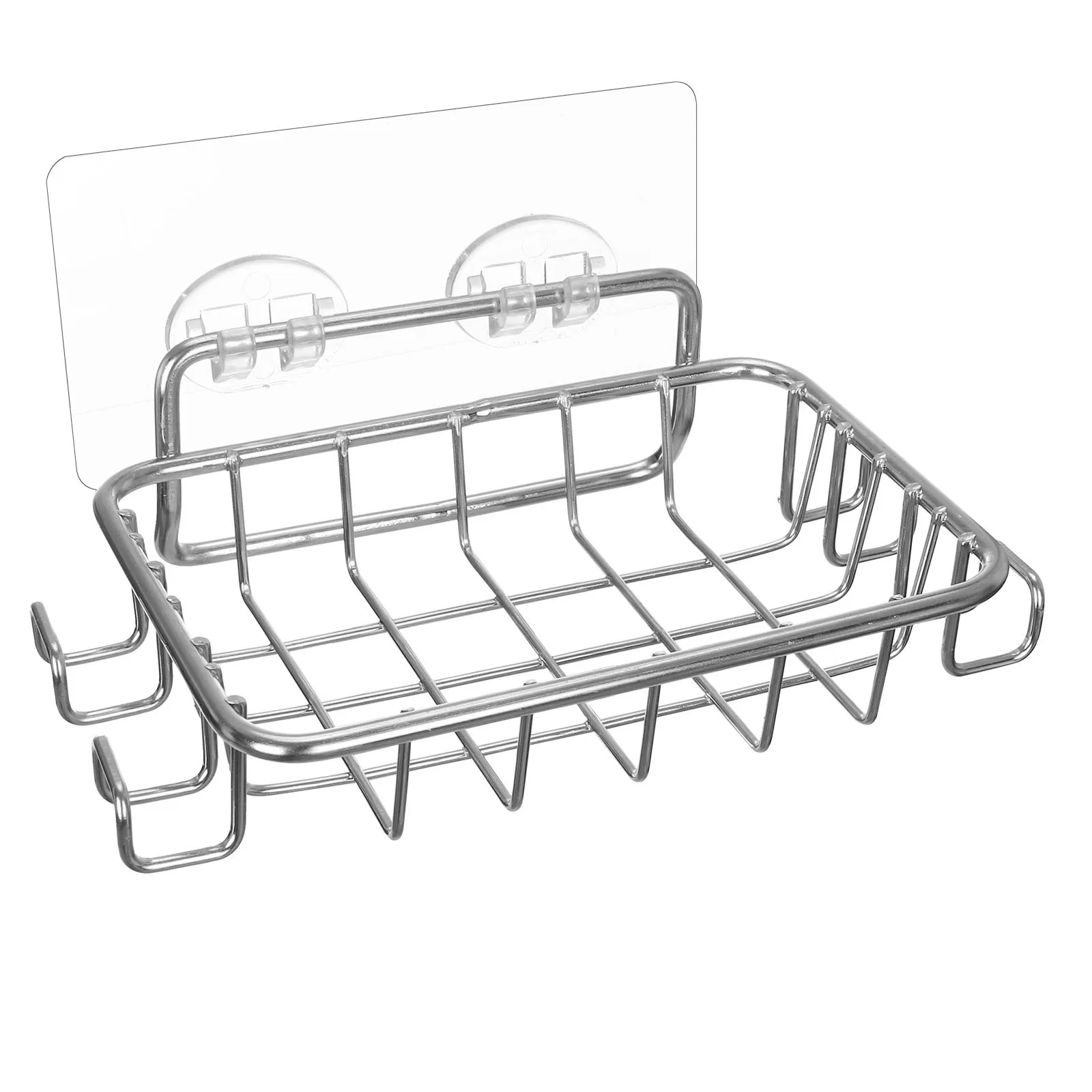 Soap Dishes Case Sponge Storage Holder Rack Draining Bathroom Kitchen Tray Accessories | Дом и сад
