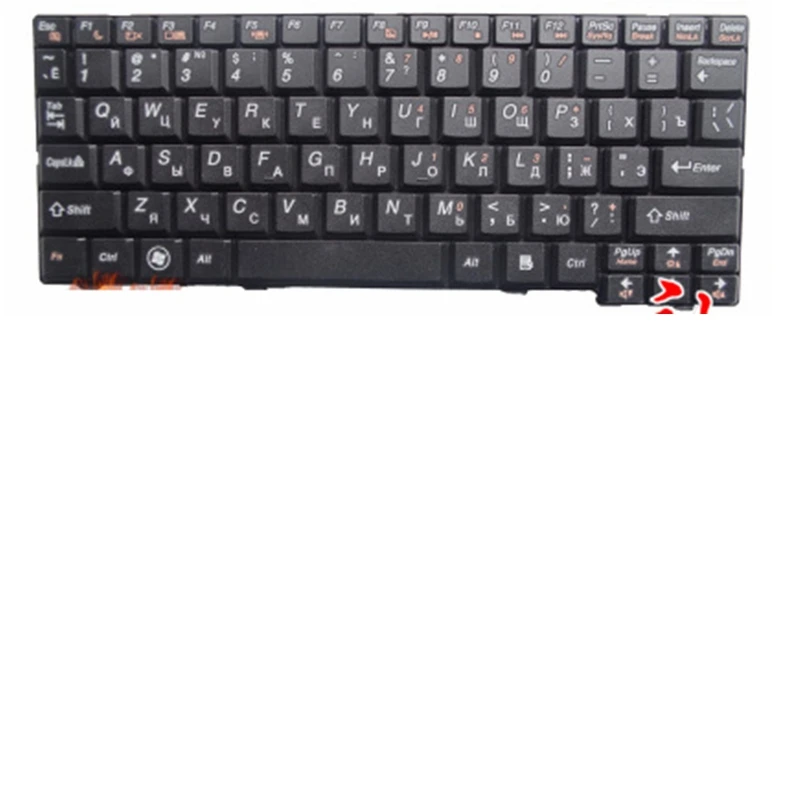 Новая клавиатура RU для Lenovo S10-2 S11 20027 S10-3C S10-2C Клавиатура ноутбука русская черная |