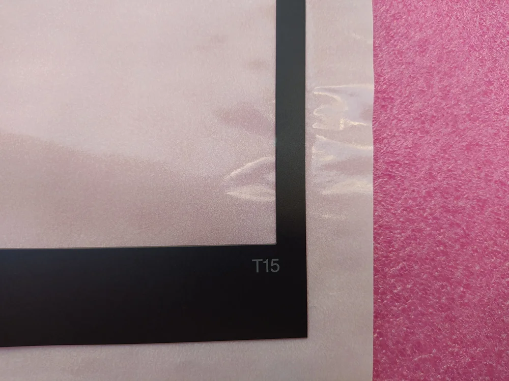new for lenovo thinkpad t15 laptop lcd front bezel cover frame trim bezel rgb sub assy 5b30s73497 al1j6000200 free global shipping