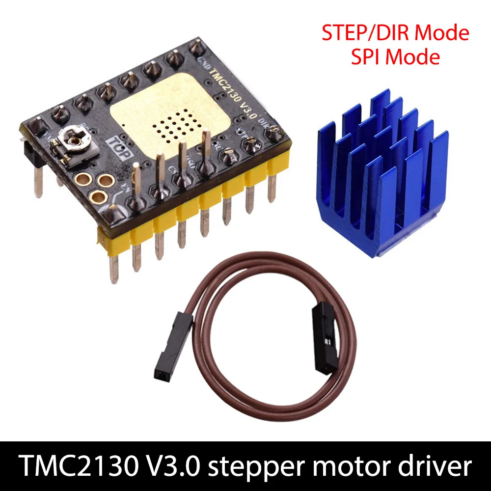Драйвер шагового двигателя TMC2130 V3.0 1/4/5 шт. бесшумные детали для 3D принтера DIR или