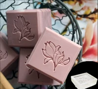 rose flower beautiful plants style soap stamp exquisite acrylic handmade seal natural for soap making chapters