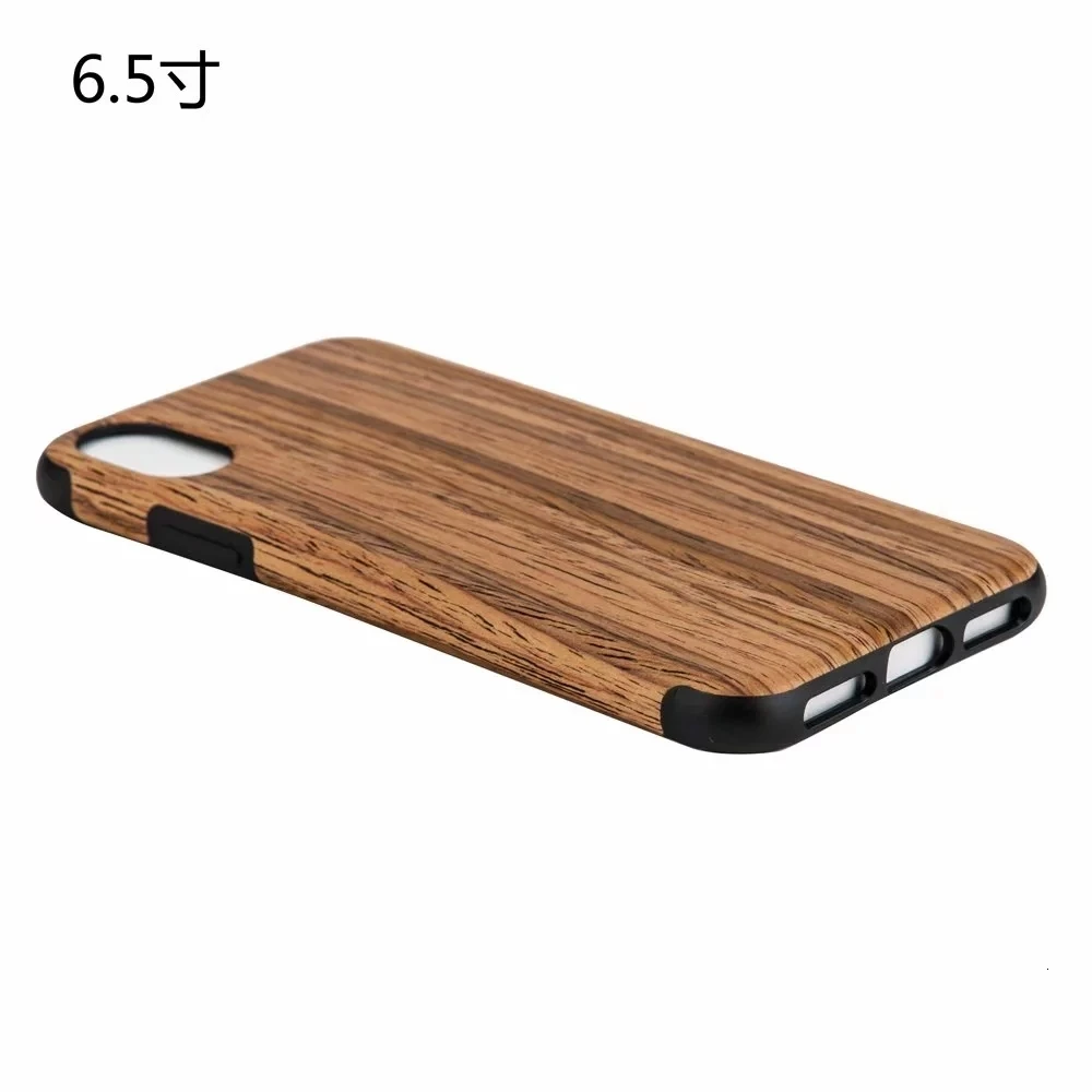 Настоящий деревянный ящик для IPhone X 8 7 6s Plus 5 SE 11 Pro Xs Max Xr Fundas из натурального дерева мягкая Задняя накладка чехла из ТПУ
