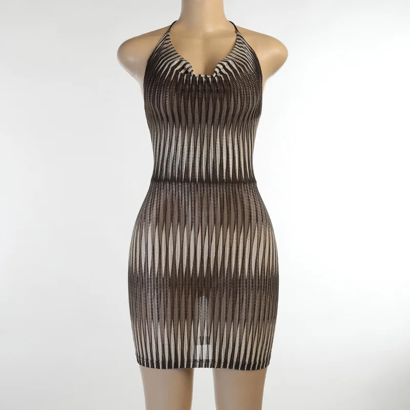 

Women Sexy Bodycon Party Dresses Backless Spaghetti Straps Clubwear Mini Dress Low Neck Sling Bag Hip Skirt Women Drop Shipping