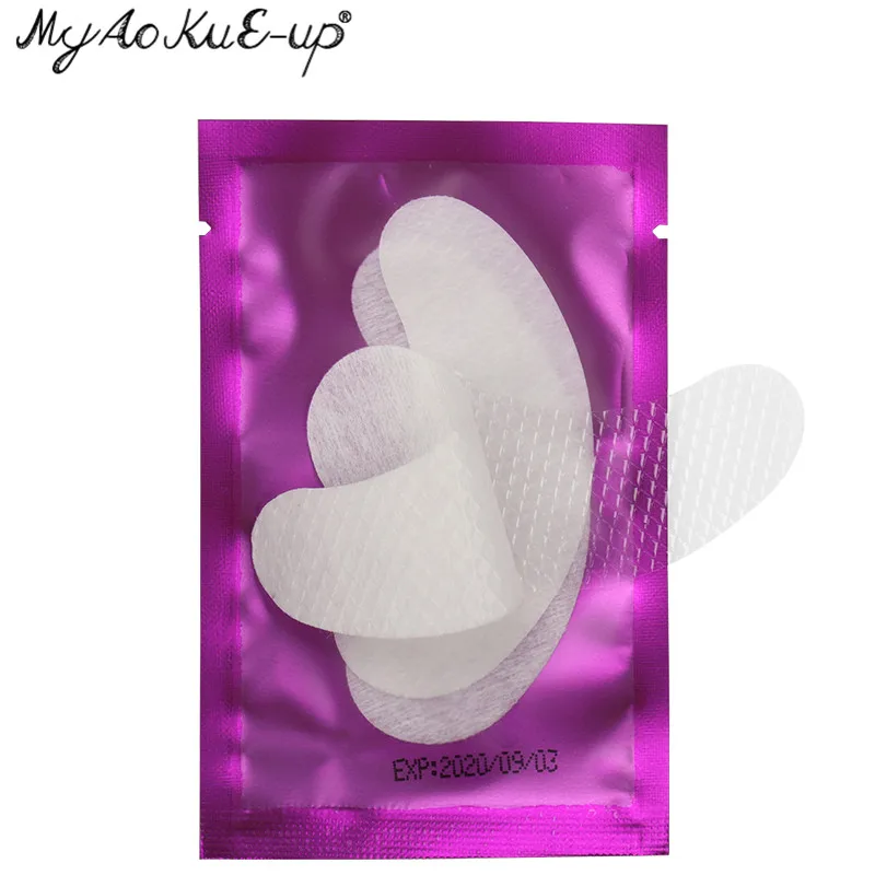 Hot Under Eye Pads Stickers Patches Eyelash Extension 200 Pairs Lash Paper Application Make Up Tools | Красота и здоровье