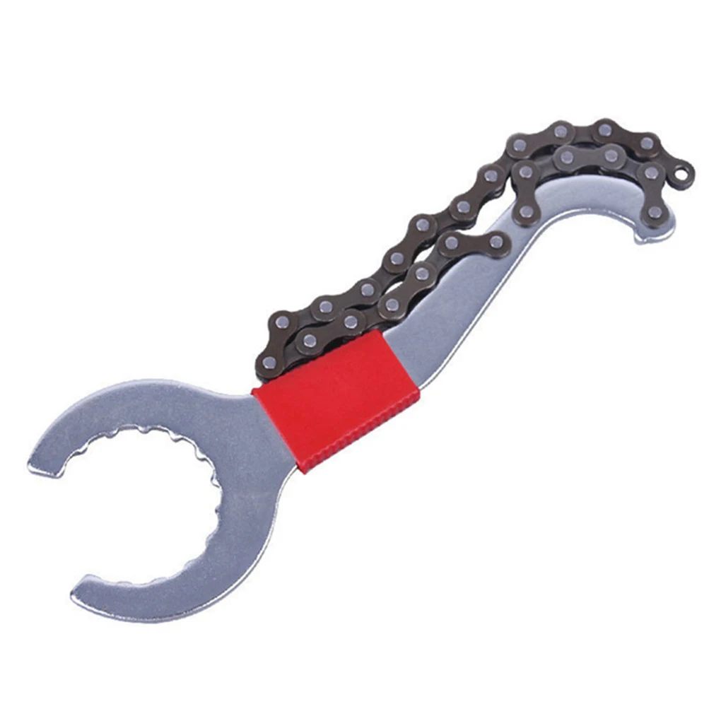 

Гаечный ключ для ремонта велосипедной цепи, кнут, нижний кронштейн, гаечный ключ для свободного колеса, портативный инструмент для снятия ц...