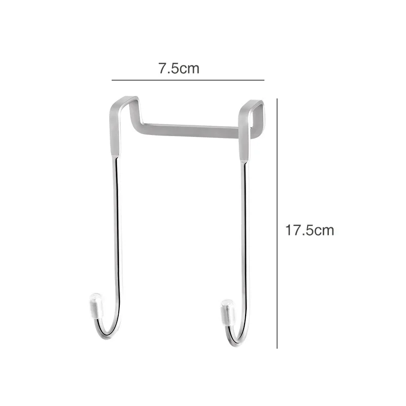 

Cabinet Stainless Steel Hook Kitchen Metal Cabinet Door Hook Bedside Table Bathroom Hook Drawer Hook bathroom accessories