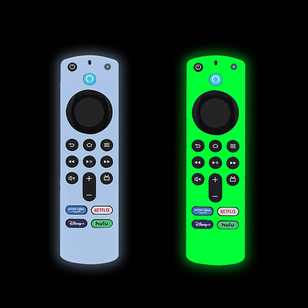 

2021 Silicone Remote Control Cover Tv Stick 4k 3 Generation Hd Remote Control Silicone Protective Case Shockproof Anti-Slip