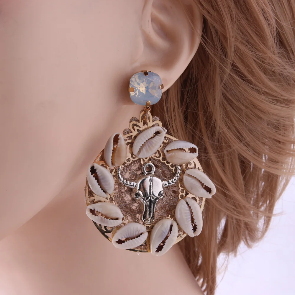 Женские серьги-подвески в богемном стиле новый дизайн | Украшения и аксессуары