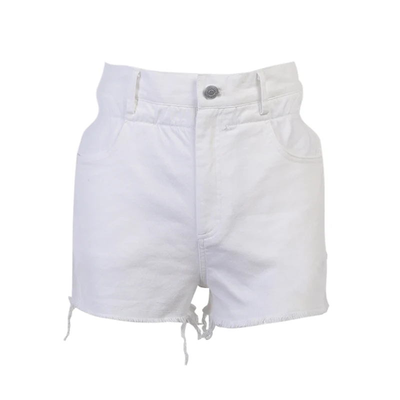 

InsGoth Streetwear Heart Embroidery Black Shorts Mall Goth High Waist Women Shorts Harajuku Sexy Jean Shorts Punk Ruched Clothes