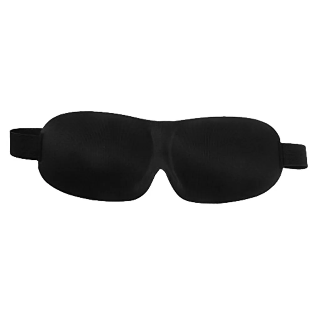 Супер мягкая Регулируемая маска для глаз из полиэстера 3D Контурная путешествие