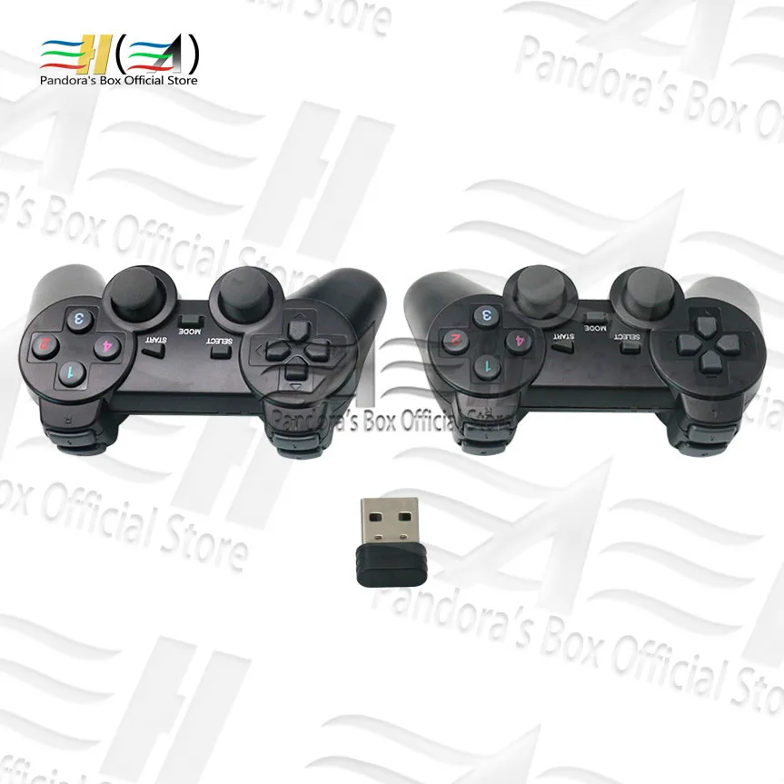Usb беспроводной геймпад проводной джойстик 2 игрока plug and play для Pandora box DX Аркада и