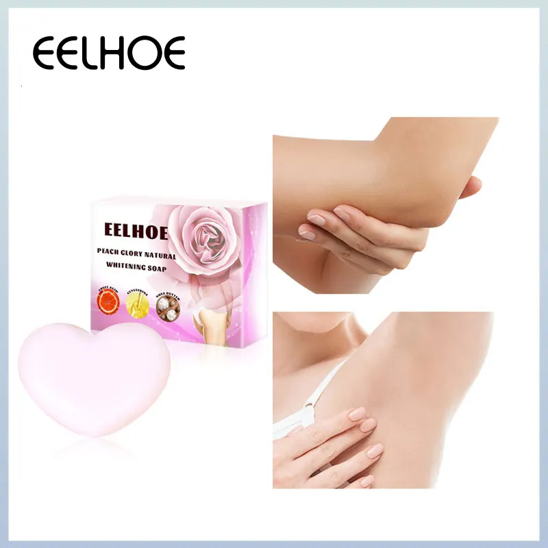 

EELHOE Natural Whitening Soap Whitening Crystal Soap Moisturize Soap Deep Cleansing Soap Removal Mites Acne Body Face Care