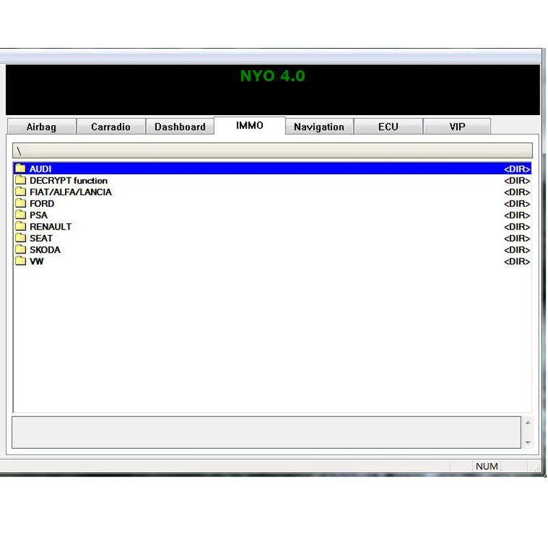 

2017 NYO 4 Full Database Airbag/Carradio/Dashboard/IMMO/Navigation auto car ECU software