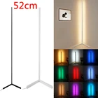 52 см скандинавский светодиодный светильник современный простой теплый белый угловой светильник для гостиной спальни