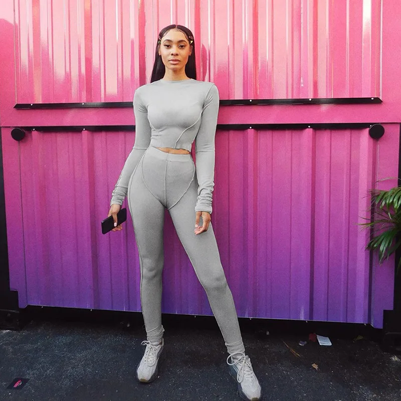 Повседневные спортивные костюмы для фитнеса комплект из двух предметов короткий