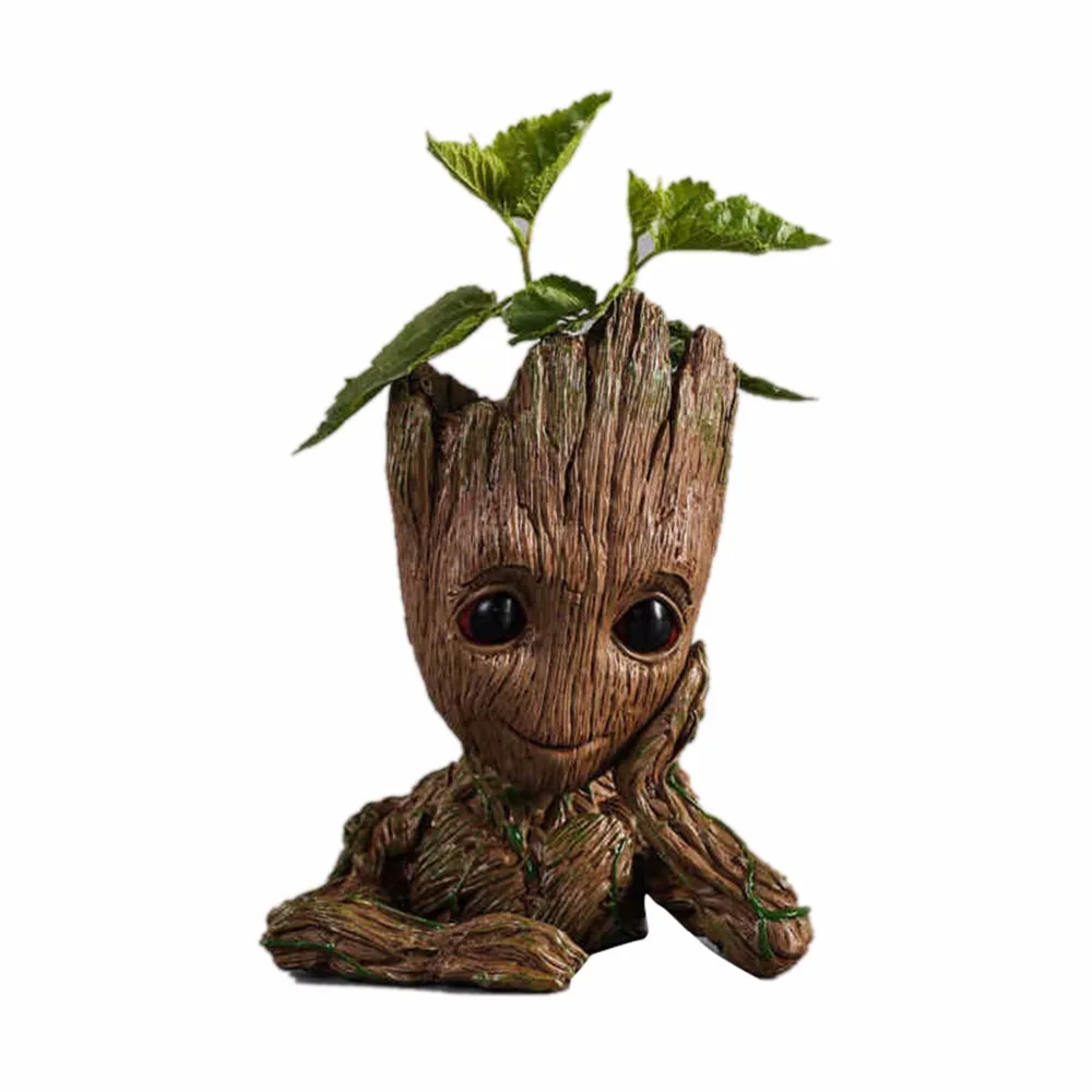 Дерево человек в форме Творческий горшок горшки для цветов детские фигурки Милая