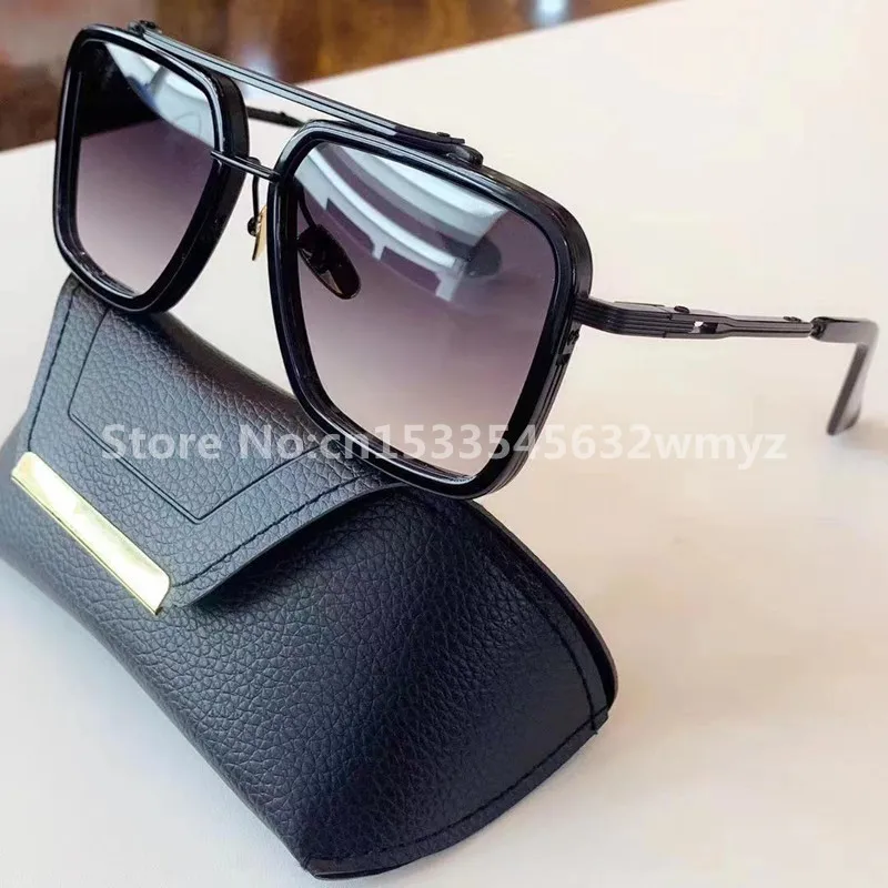 

Brand sunglasses Men 2021 Metal frame Retro sunglasses Women Designer Sunglasses Driving glasses Men's MACH SEVEI Sun Glasses