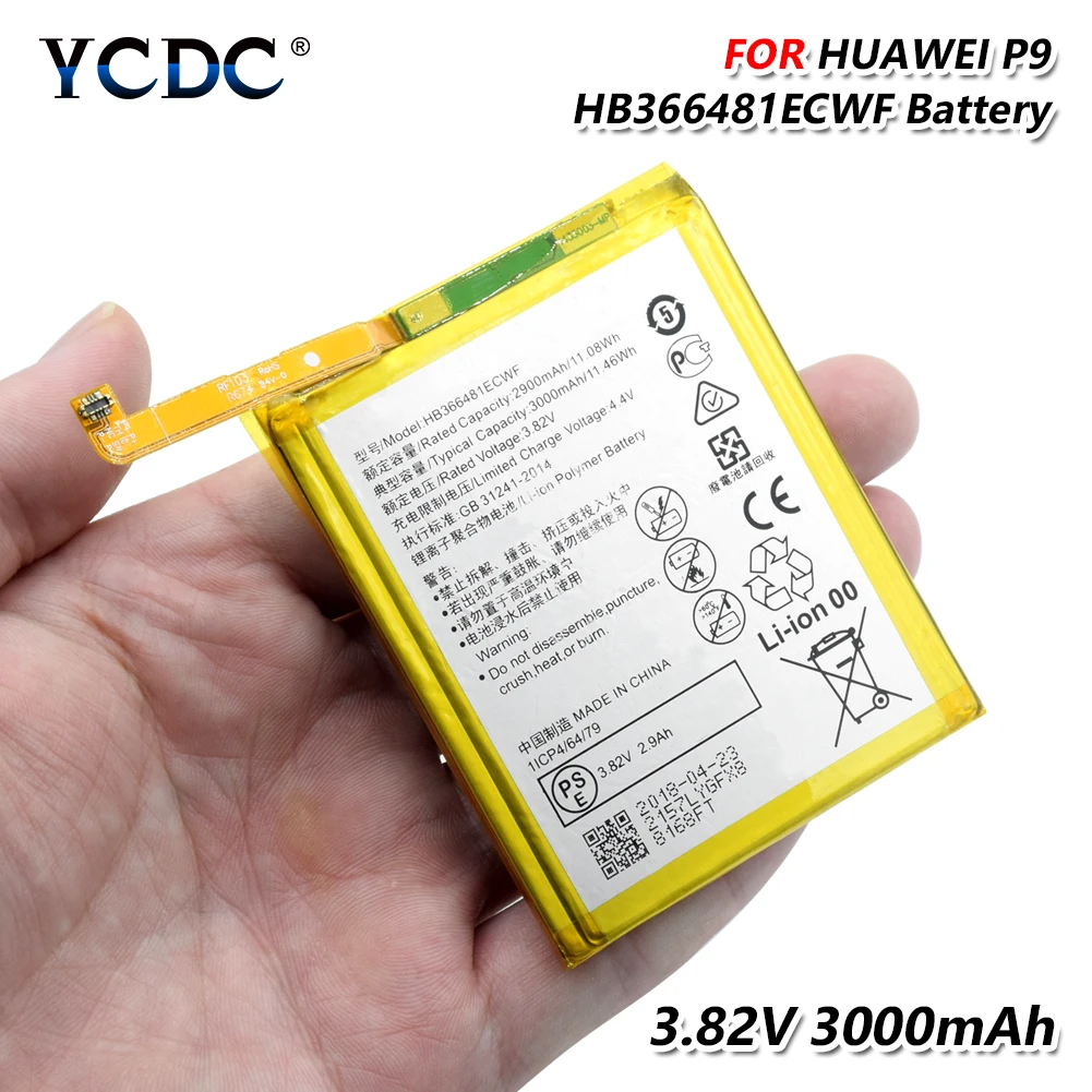 Высокое качество HB366481ECWF батарея для Huawei P20 Lite Nova 3E Honor 8 lite FRD AL00 AL10 DL00 L09