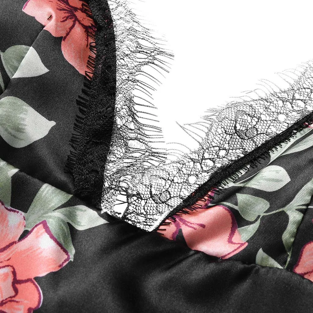 Для женщин сексуальное женское белье для домашней носки комплект из шелкового