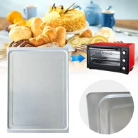 cookies bread baking pan non stick rectangle tray oven aluminum alloy pastry pizza cake healthy professional sheet kitchen tool