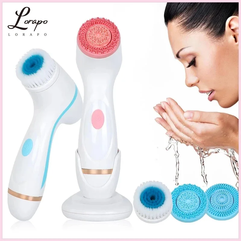 Cleansing Brush Sonic Nu Face Rotating Cleansing Brush Galvanica Facial Spa System Can Deeply Clean and Remove Blackheads