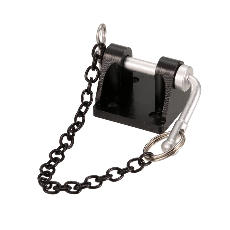 RC Crawler Tow Hook Metal Buckle Chain 1/10 Scale Trailer for SCX10 Car Remote Control Upgrade Part | Игрушки и хобби