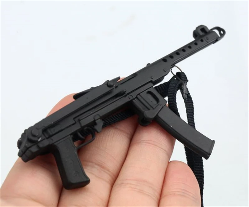 1/6 Scale PPS-43 Submachine Gun Soldier Weapon Model for Action Figure Military Weapons Models Boys Gift Toys | Игрушки и хобби