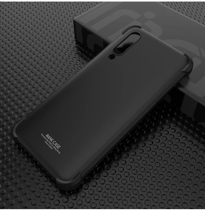 IMAK Xiaomi mi CC9 чехол mi CC9 Силиконовый мягкий прозрачный ТПУ чехол для Xiaomi mi CC9e с пленкой