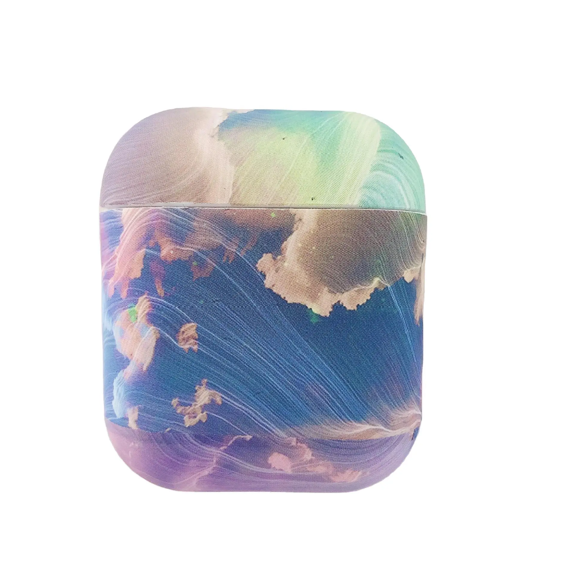 

Suitable for Apple Airpods 2 flower fashion wireless Bluetooth headset silicone protective case TPU fall proof dustproof case