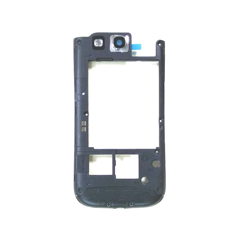 Средняя рамка со стеклом для камеры samsung Galaxy S3 I9300 I9305 S3 Neo 9300i 9308i сотовый телефон