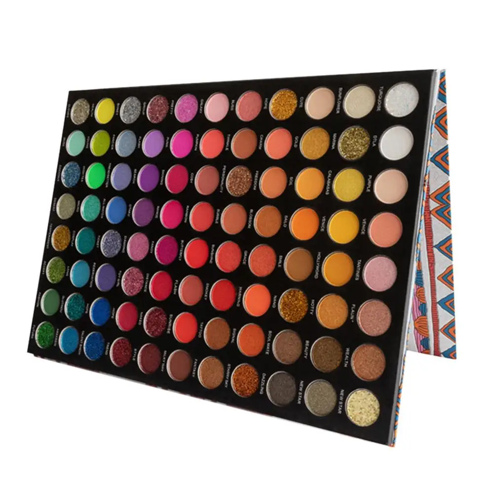 

Matte Eyeshadow Palette 88 Colors Large Colorful Highly Pigmented Eye Shadow Pallet Warm Matte Shimmer Powder Pigmented Glitter