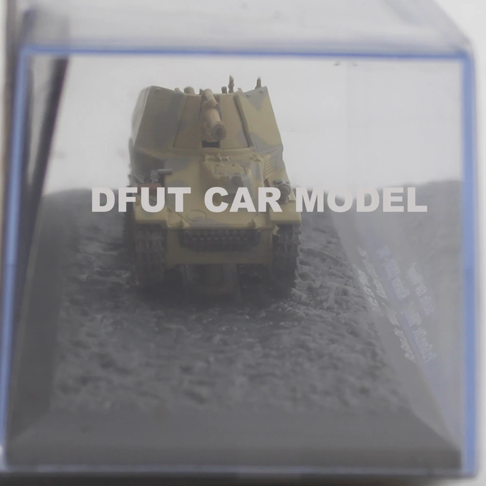 Масштаб 1:72 игрушка из сплава Вторая мировая война Sd.kfz.124 модель танка детский
