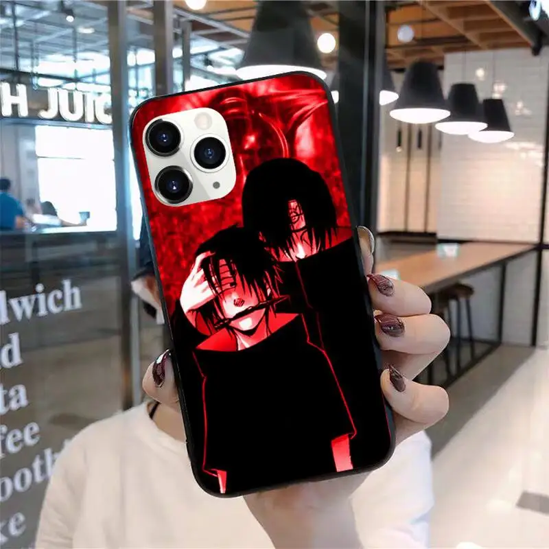 

Naruto Uchiha Itachi Phone Case for iPhone 11 12 mini pro XS MAX 8 7 Plus X XS XR