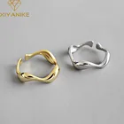 Открытые Кольца XIYANIKE серебряного цвета с искусственной волной для женщин, свадебные золотые и серебряные геометрические ювелирные изделия