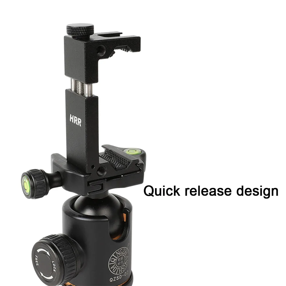metal phone tripod mount adapter aluminum smartphone holder clip stand for iphone samsung huawei xiaomi cell phone accessories free global shipping
