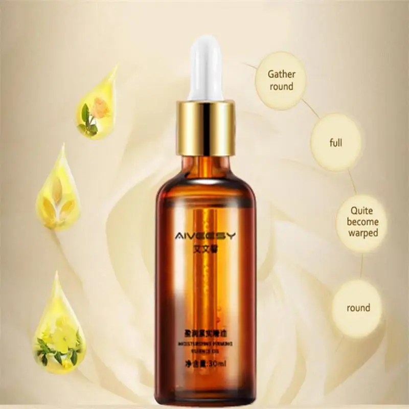 Эфирное масло для увеличения груди 30 мл 7 дней быстрое увеличение 3D Мед крем