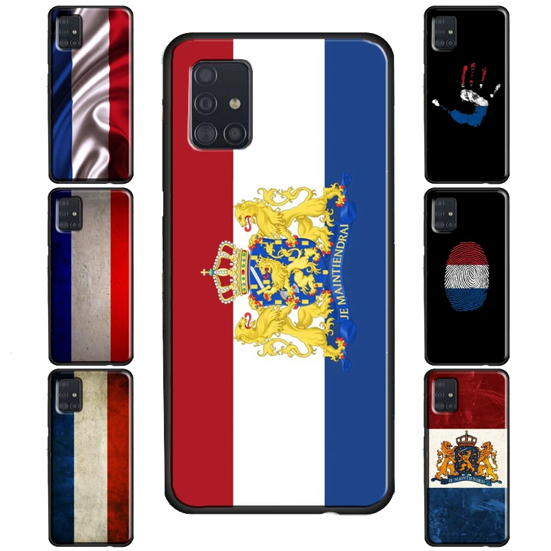 Чехол с флагом Нидерландов для Samsung Galaxy S10 S8 S9 Plus S20 FE S21 Ultra S10e Note 20 9 10 Plus|Бамперы| |
