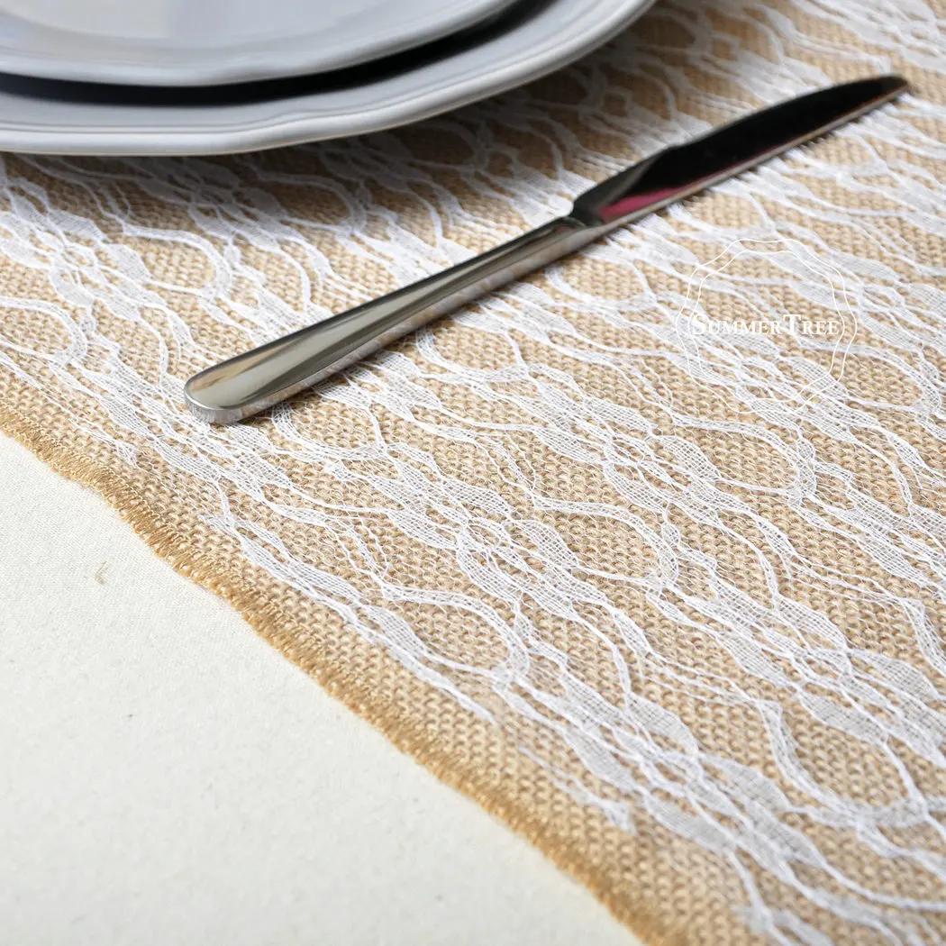 Кружевная рулонная лента 12 дюймов X 25 ярдов сетчатая ткань для свадебной