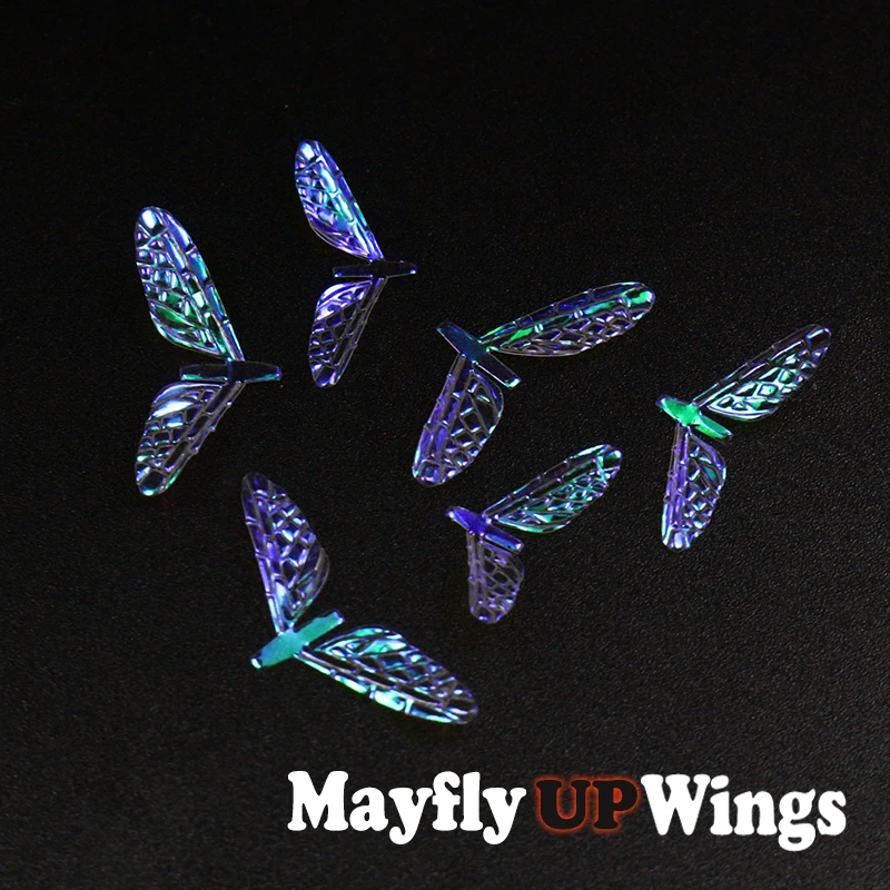 Royal Sissi 10 пар, тонкая пленка для завязывания мух, крылья mayfly, незаменимая сухая катушка для мух, крылья, перламутровые, для ловли мух, форели