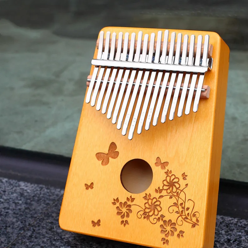 17 клавишным палец калимба Mbira санза пианино для больших пальцев карманного