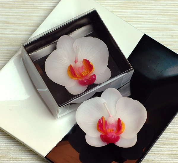 Милые фаленопсис свечи Свадебные День Святого Валентина - Цена: 1 371,54 руб.