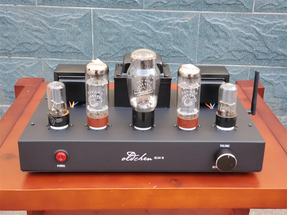 Трубчатый Hi-Fi усилитель El34 класса A высокомощный аудиоусилитель для домашнего