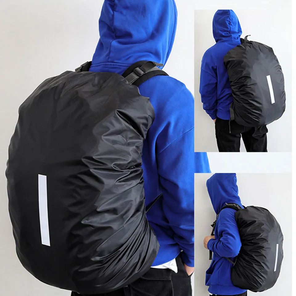 Светоотражающий уличный безопасный рюкзак водонепроницаемый чехол от дождя с