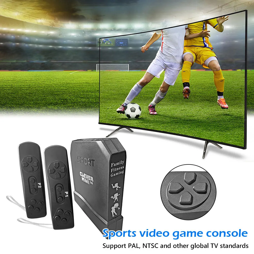 

2.4G Wireless Video Game Console Built in 61 Games 2.4G Wireless Video Gaming Console with 2 Controllers Handles