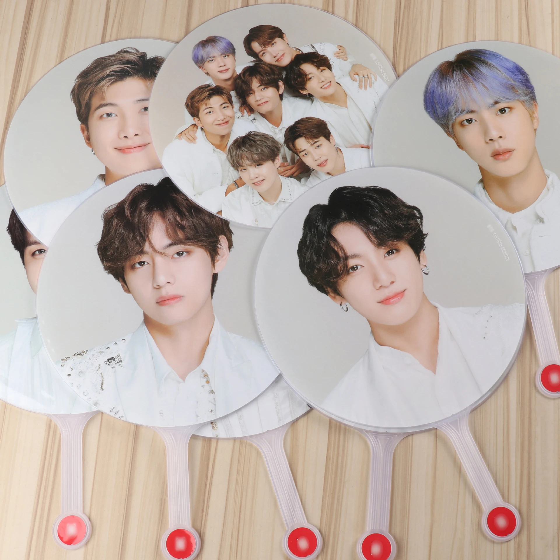 10 шт./лот Kpop Ручной Веер финальная игра JUNGKOOK RM SUGA JIMIN V JHOPE JIN альбом веера игрушка